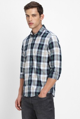 FOREVER 21 Men Checkered Casual Multicolor Shirt