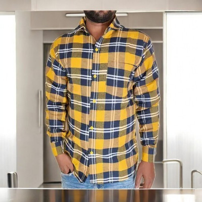 SHAH TEXTILES Men Checkered Formal Multicolor Shirt