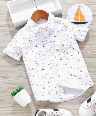 RUANA ELVIS Baby Boys & Baby Girls Printed Casual Multicolor Shirt
