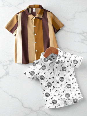 KIDOOZA Boys Printed Casual Multicolor Shirt