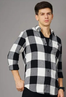 Om Creation Men Checkered Casual Multicolor Shirt