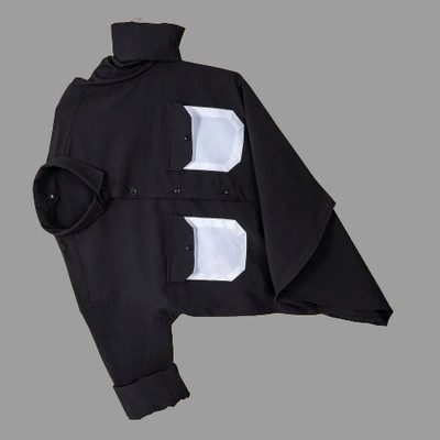 VASTRAM TREND Men Color Block Casual Black Shirt