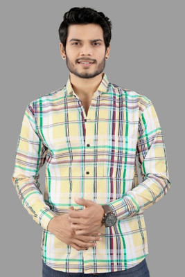 METRONAUT Men Checkered Casual Multicolor Shirt