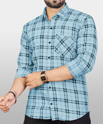 Surhi Men Checkered Casual Multicolor Shirt