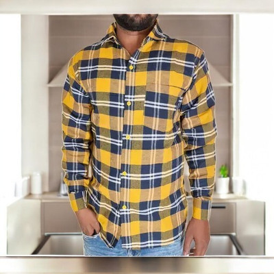 SHAH TEXTILES Men Checkered Formal Multicolor Shirt
