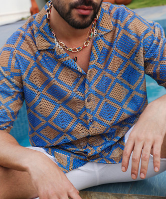 CAMPUS SUTRA Men Printed Casual Multicolor Shirt