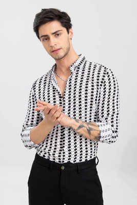 Bridon Creations Men Self Design Casual Multicolor Shirt
