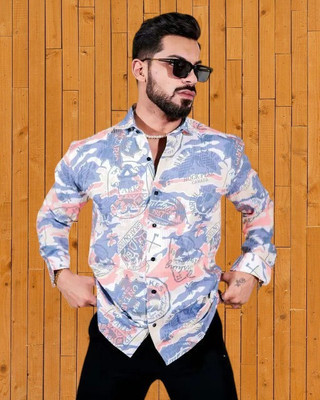 Bajrangfab Men Self Design Casual Multicolor Shirt