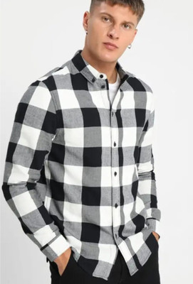 Om Creation Men Checkered Casual Multicolor Shirt