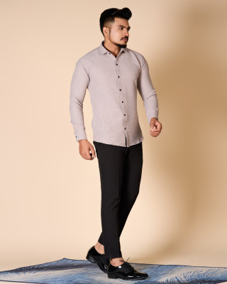 nirmal creation Men Self Design Casual Multicolor Shirt