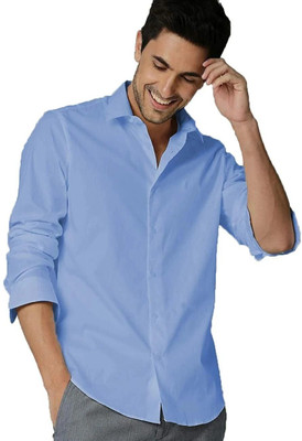 Lee Cross Men Solid Casual Blue, Red Shirt