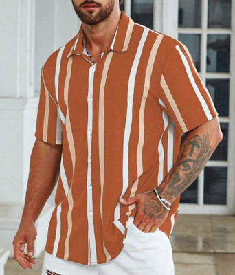 Zonly Men Self Design Casual Multicolor Shirt