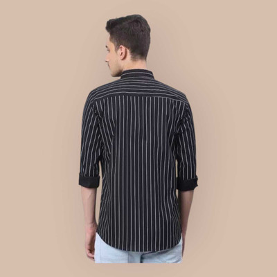 Shiv Fashion Trend Men Striped Casual Multicolor Shirt