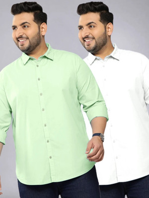 METRONAUT PLUS Men Solid Formal Multicolor Shirt(Pack of 2)