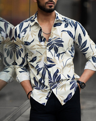 M5STUDIO Men Floral Print Casual Multicolor Shirt