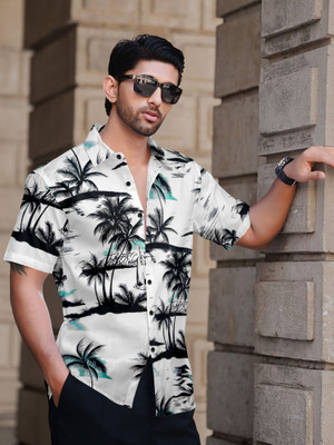 METRONAUT Men Printed Casual Multicolor Shirt