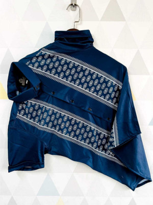 SHFASHION Men Printed Casual Multicolor Shirt