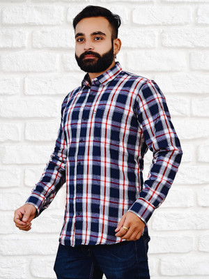 VK WINTER WEAR Men Striped Casual Multicolor Shirt