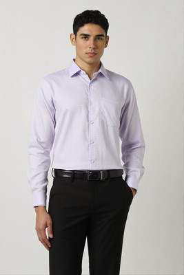 VAN HEUSEN Men Self Design Formal Multicolor Shirt