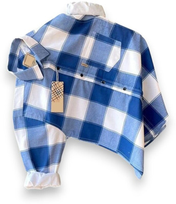 DM FASHION Men Printed Casual Blue Shirt