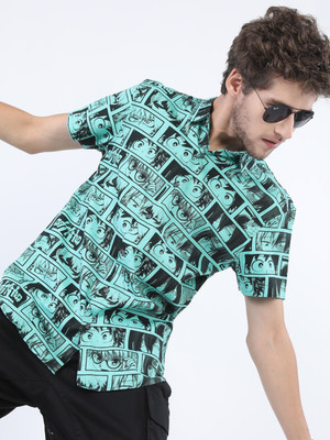 KETCH Men Printed Casual Multicolor Shirt