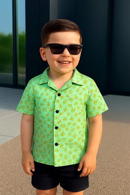 KILLER Boys Printed Casual Multicolor Shirt