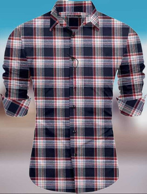 Manjubaa Enterprise Men Checkered Casual Multicolor Shirt