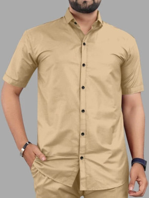 Radiance Creations Men Solid Casual Multicolor Shirt