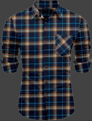 New4u creation Men Checkered Casual Multicolor Shirt