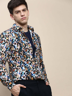 INVICTUS Men Printed Casual Multicolor Shirt