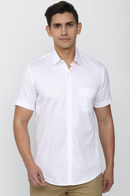 PETER ENGLAND Men Solid Casual White Shirt