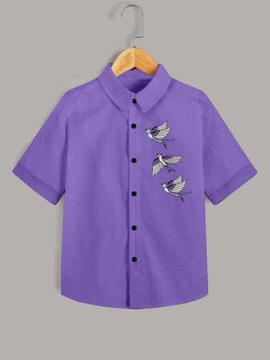 JANKIE Boys Printed Casual Multicolor Shirt