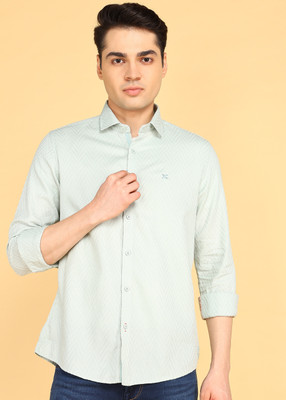KILLER Men Solid Casual Green Shirt