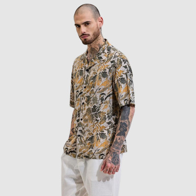 Snitch Men Floral Print Casual Multicolor Shirt