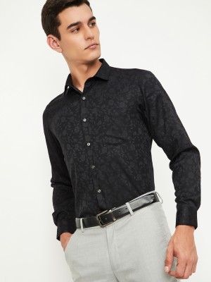 MAX Men Printed Casual Black Shirt