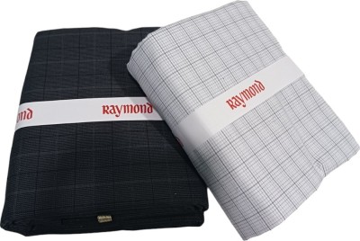 Raymond Men Checkered Formal Multicolor Shirt(Pack of 2)