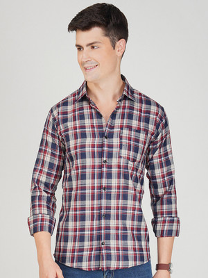 METRONAUT Men Checkered Casual Multicolor Shirt