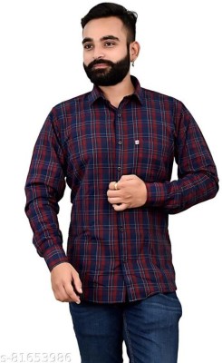 Marc Laurent Men Checkered Casual Multicolor Shirt