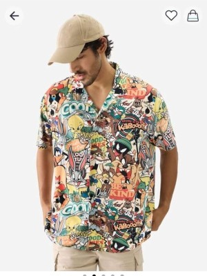 PINCH ELEVEN Men Printed Casual Multicolor Shirt