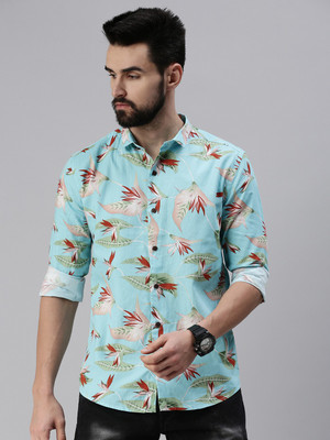 SHOWOFFFF Men Printed Casual Multicolor Shirt