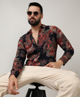 CAMPUS SUTRA Men Printed Formal Multicolor Shirt