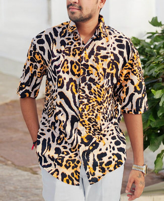Shree Sai Balaji Men Self Design Casual Multicolor Shirt