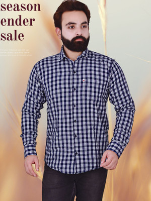 VK WINTER WEAR Men Striped Casual Multicolor Shirt