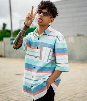 SHIVAY TREND Men Printed Casual Multicolor Shirt