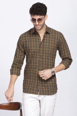 BS BLUE SQUAD Men Checkered Casual Multicolor Shirt