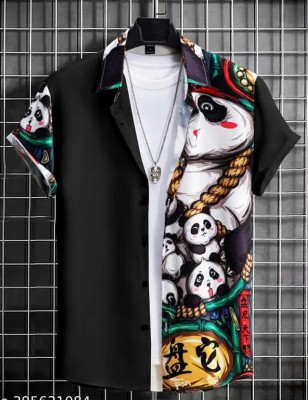 FROZEN Men Printed Casual Multicolor Shirt