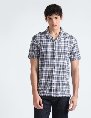 FLYING MACHINE Men Checkered Casual Multicolor Shirt