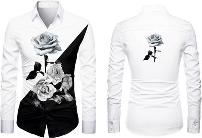 jrk enterprise Polyester Graphic Print Shirt Fabric