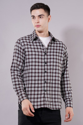 BNS Men Checkered Casual Multicolor Shirt