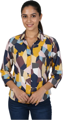OSG Women Printed Casual Multicolor Shirt